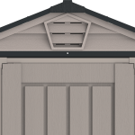 Duramax Evermore - 4ft x 6ft Plastic Garden Shed in Grey