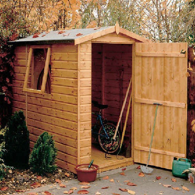 Shire Shiplap 7ft x 5ft Apex Garden Shed