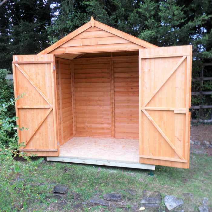 Shire Overlap 4ft x 6ft Pressure Treated Shed - Windowless