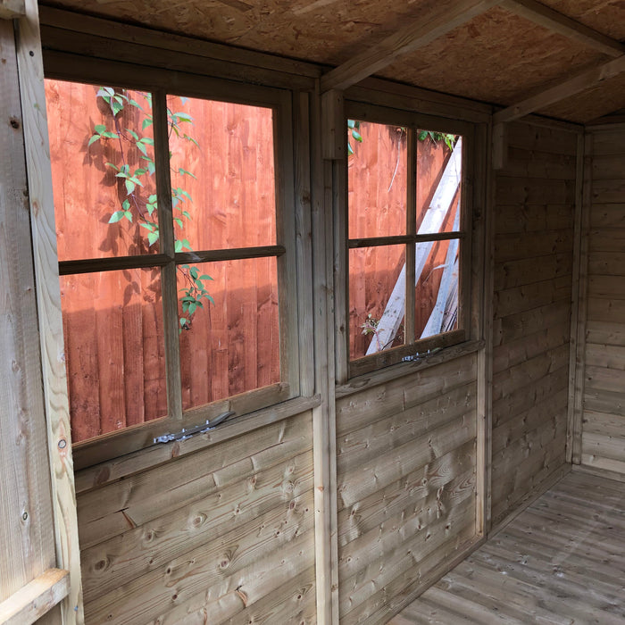 Shire Guernsey 10ft x 7ft Pressure Treated Apex Shed