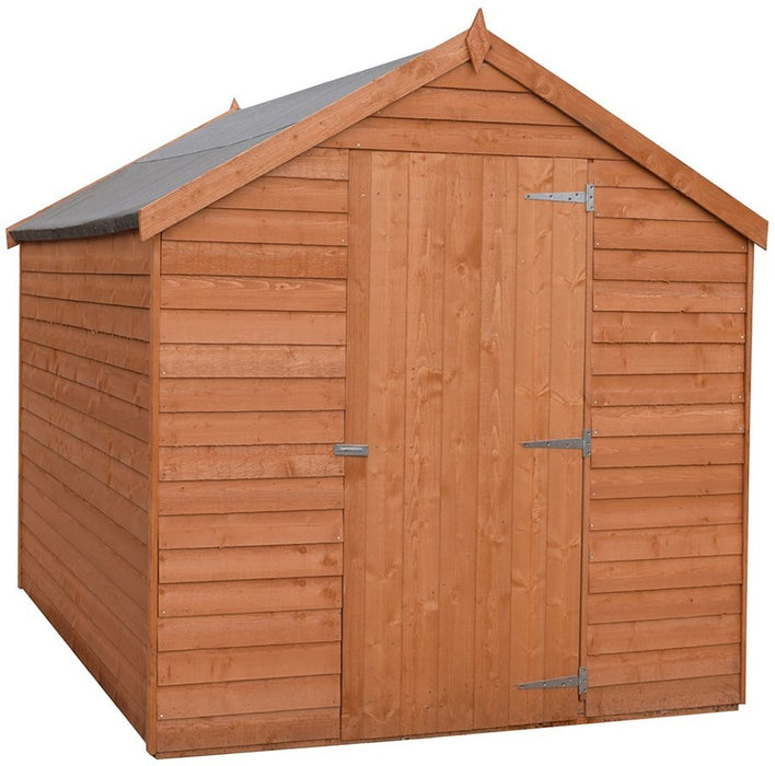 Shire Value Overlap 7ft x 5ft Shed - Windowless