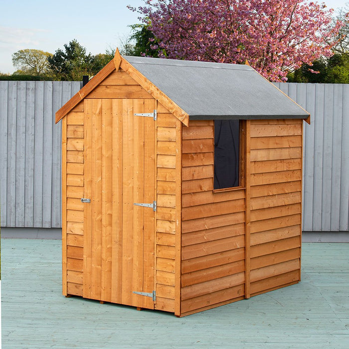 Shire Value Overlap 6ft x 4ft Shed