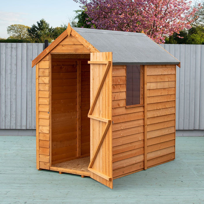 Shire Value Overlap 6ft x 4ft Shed