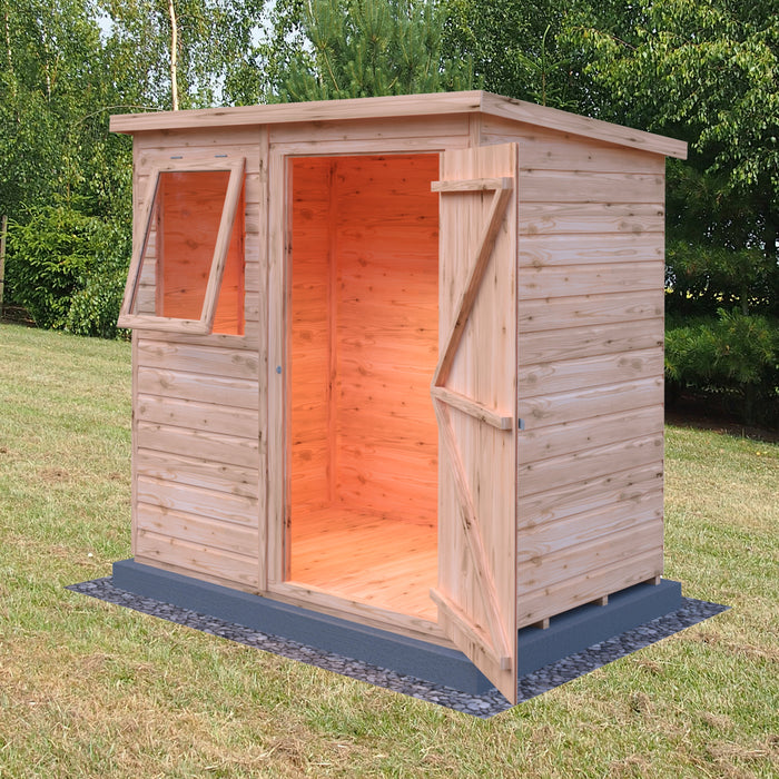 Shire Shiplap 4ft x 6ft Pent Shed