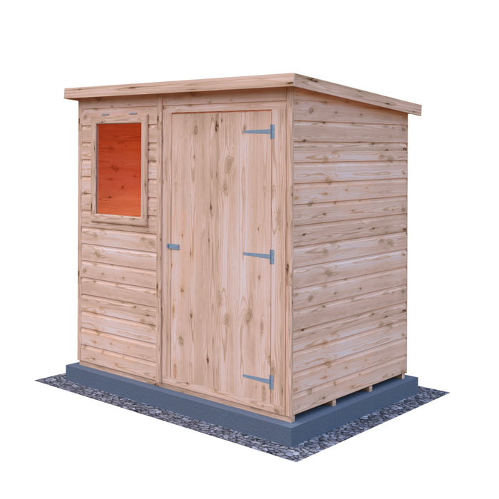 Shire Shiplap 4ft x 6ft Pent Shed