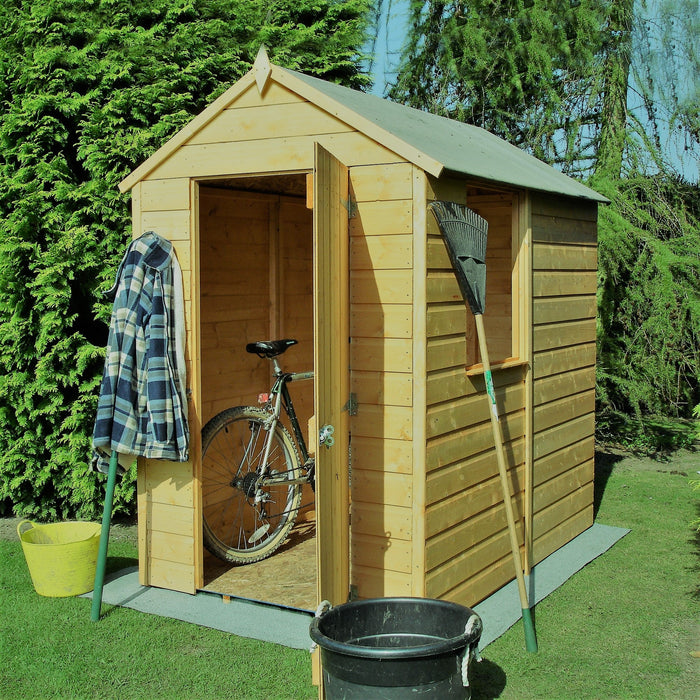 Shire Shetland 6ft x 4ft Shed - Pressure Treated