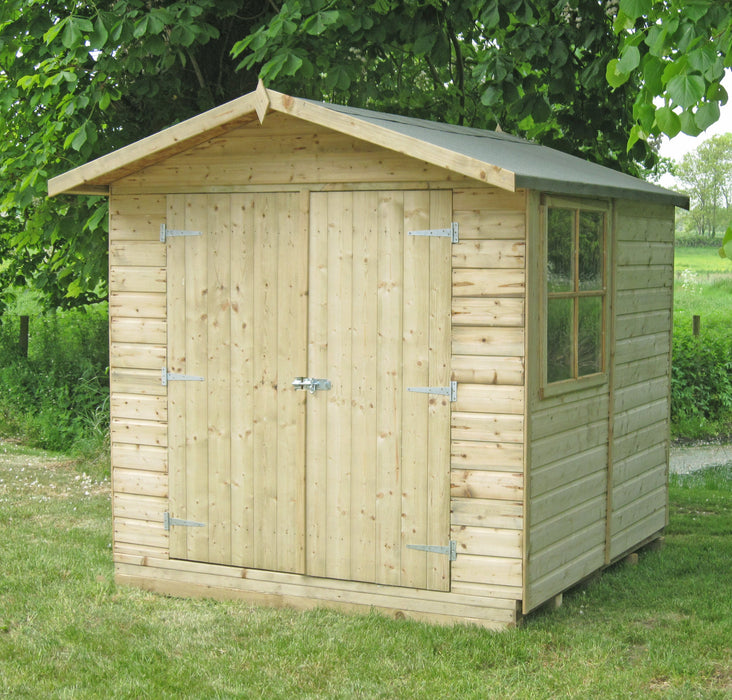 Shire Alderney 7ft x 7ft Apex Garden Shed