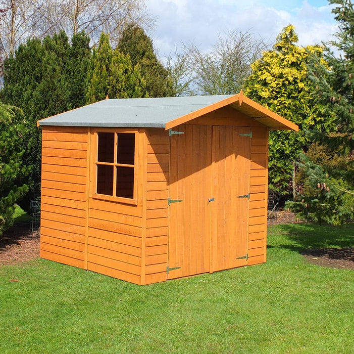 Shire Overlap 7ft x 7ft Shed with Double Doors