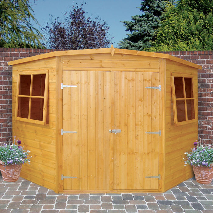 Shire 8ft x 8ft Corner Shed