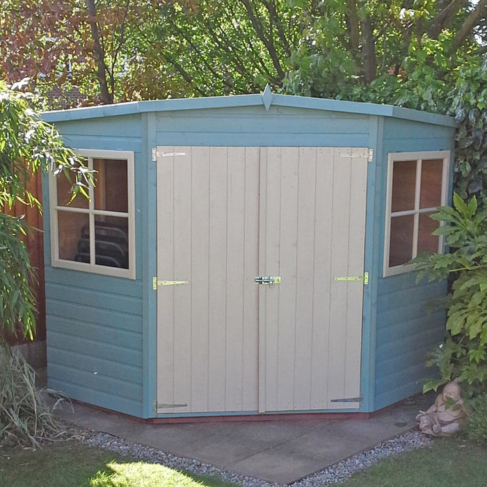 Shire 8ft x 8ft Corner Shed