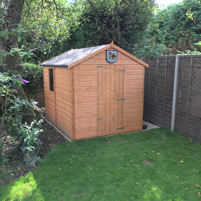 Shire Shiplap 8ft x 6ft Apex Shed (Single Door)