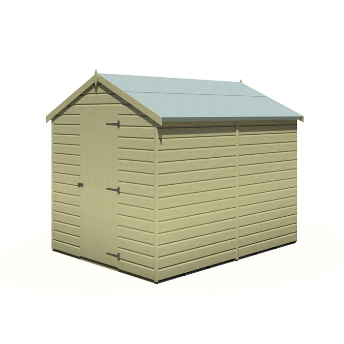 Shire Durham Shiplap 8ft x 6ft Shed - Pressure Treated