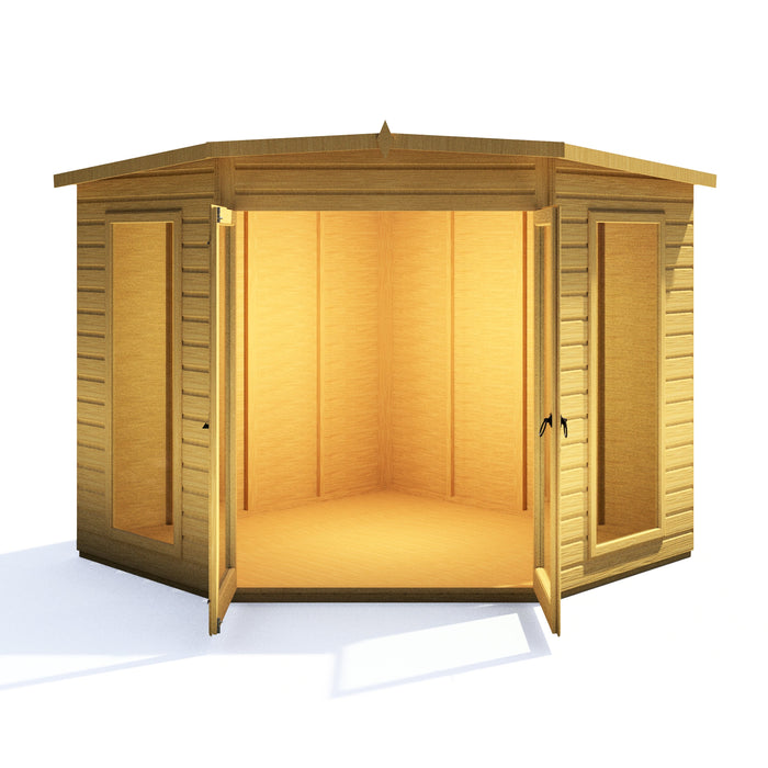 Shire Barclay 8ft x 8ft Corner Summerhouse