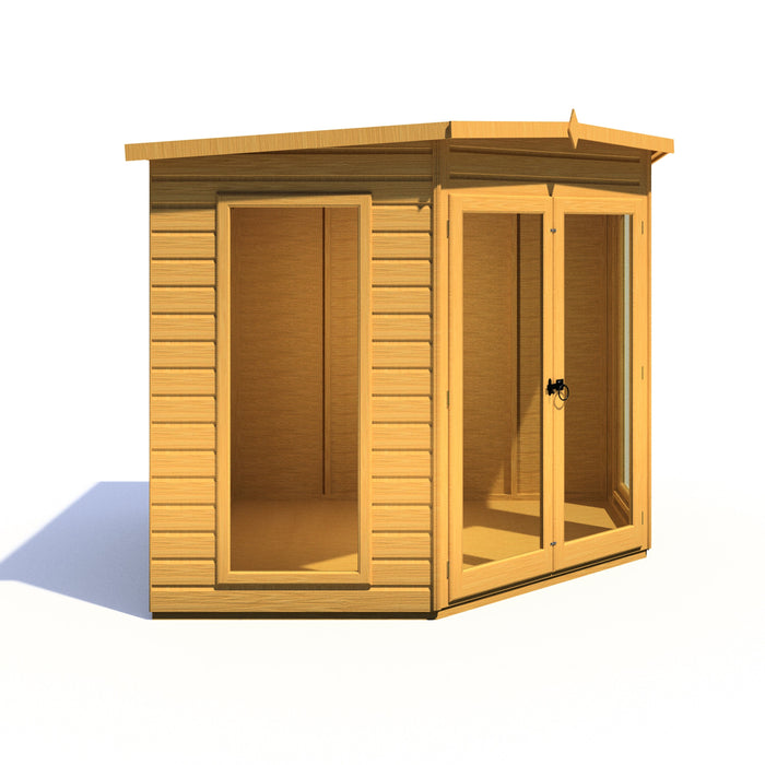 Shire Barclay 8ft x 8ft Corner Summerhouse