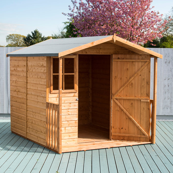 Shire Casita 9ft x 7ft Garden Shed with Veranda