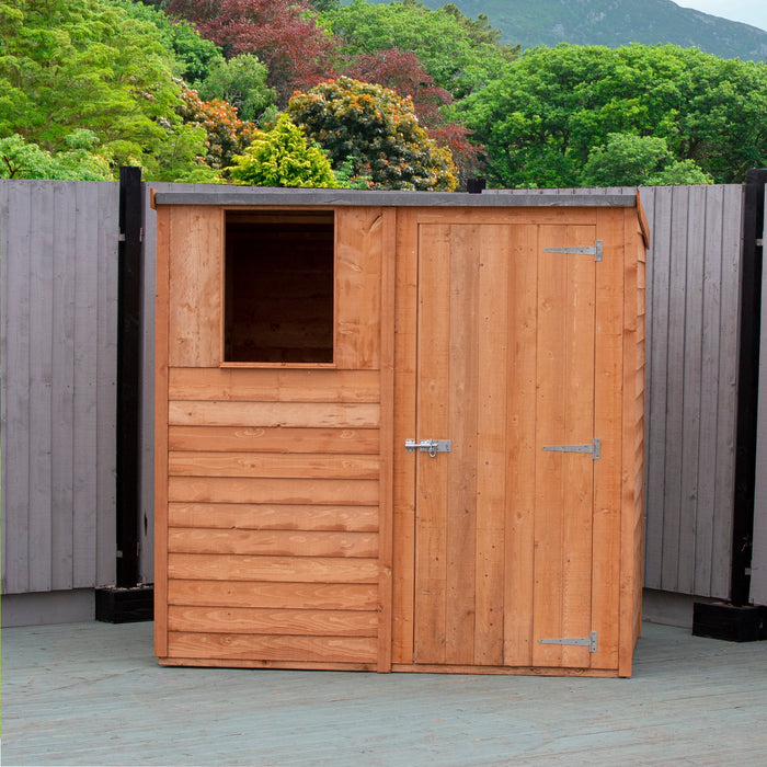 Shire Overlap 6ft x 4ft Pent Shed