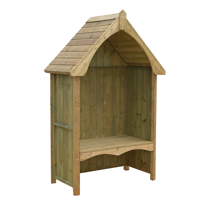 Shire Balsam Arbour 2ft x 4ft - Pressure Treated