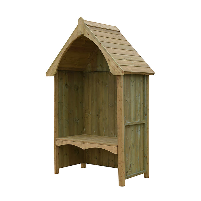 Shire Balsam Arbour 2ft x 4ft - Pressure Treated