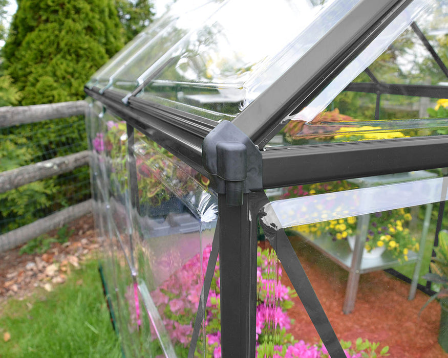 Palram Canopia Harmony 6 ft. x 6 ft. Greenhouse - Grey