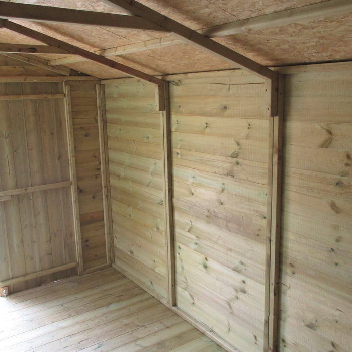 Shire Jersey 13ft x 7ft Pressure Treated Apex Shed