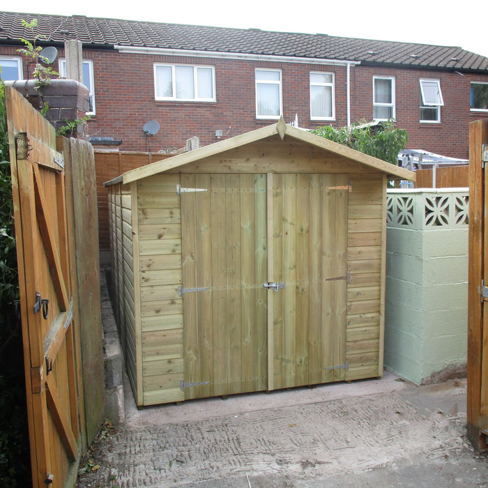 Shire Jersey 13ft x 7ft Pressure Treated Apex Shed