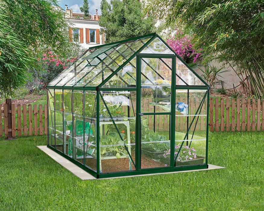 Palram Canopia Harmony 6 ft. x 10 ft. Greenhouse - Green