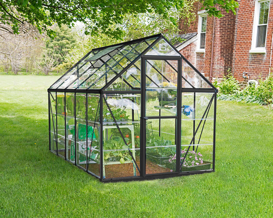 Palram Canopia Harmony 6 ft. x 10 ft. Greenhouse - Grey