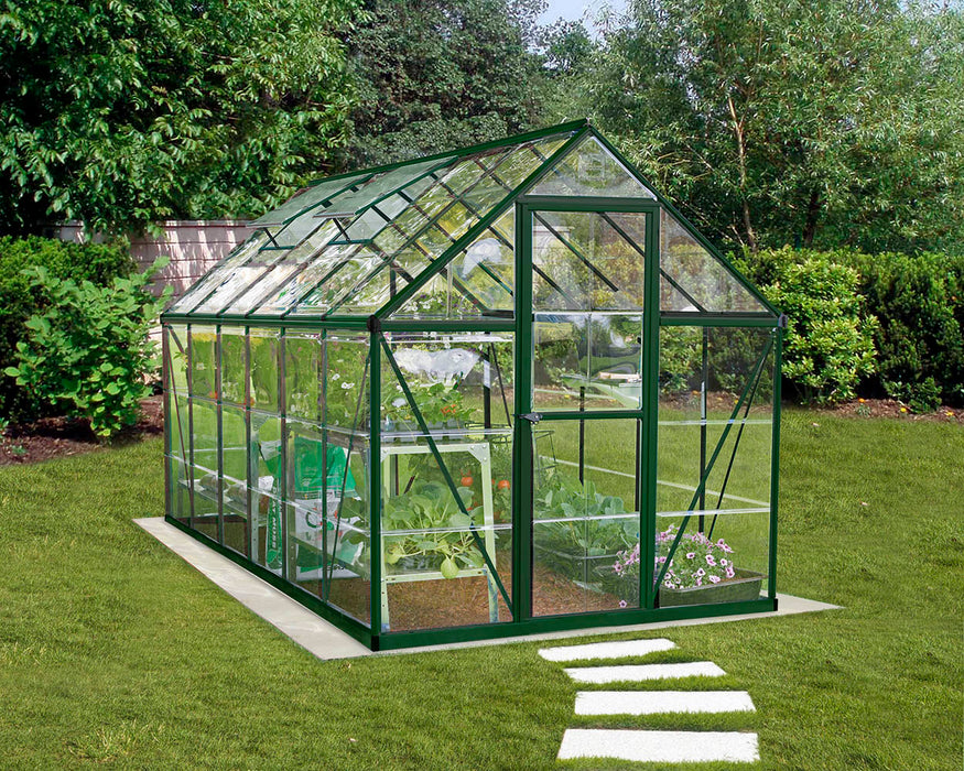 Palram Canopia Harmony 6 ft. x 12 ft. Greenhouse - Green