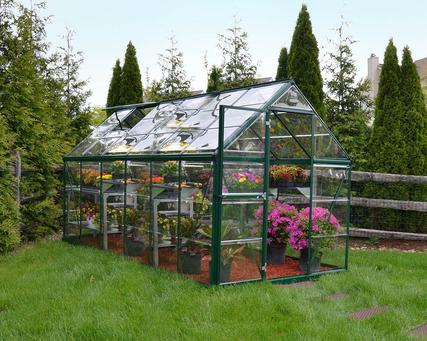 Palram Canopia Harmony 6 ft. x 12 ft. Greenhouse - Green