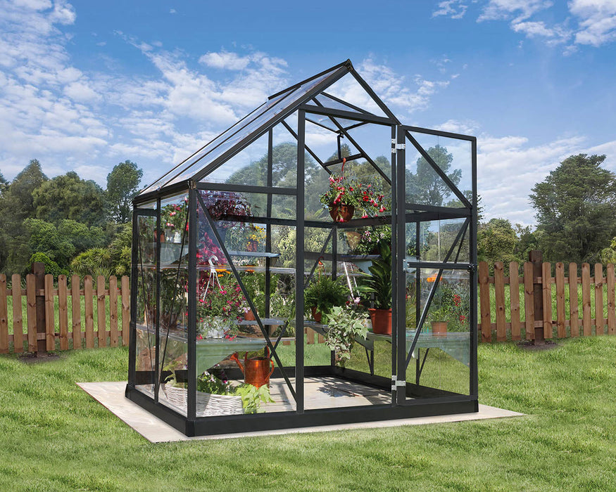 Palram Canopia Harmony 6 ft. x 4 ft. Greenhouse - Grey