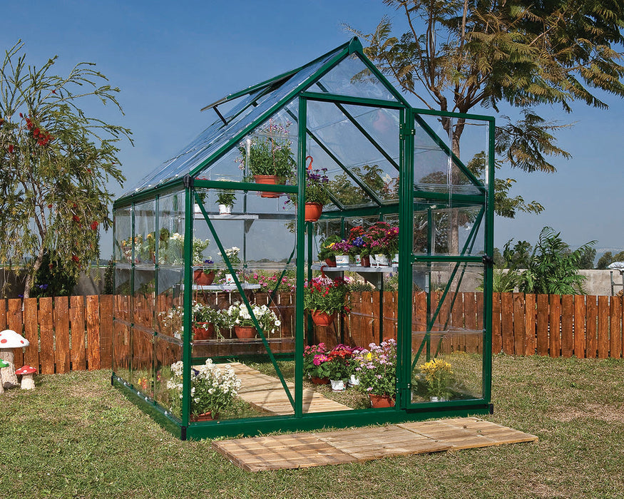 Palram Canopia Harmony 6 ft. x 6 ft. Greenhouse - Green