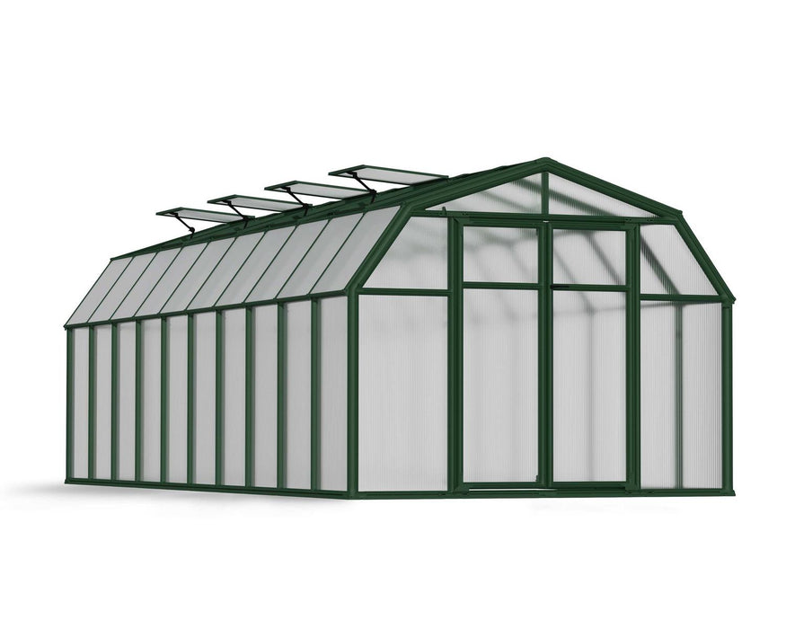 Palram Canopia Hobby Gardener 8 ft. x 20 ft. Greenhouse - Green