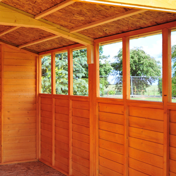 Shire Overlap 10ft x 10ft Workshop Shed with Double Doors