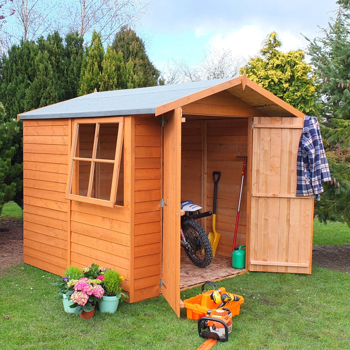 Shire Overlap 7ft x 7ft Shed with Double Doors