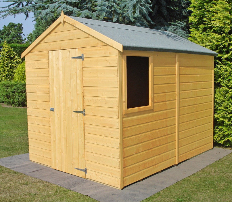 Shire Durham Shiplap 8ft x 6ft Shed - Pressure Treated